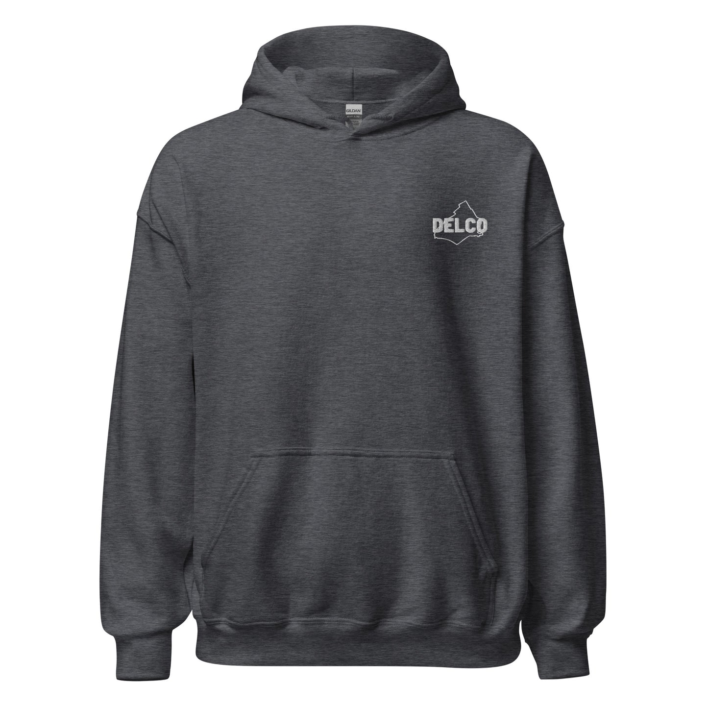 Delco Brand Embroidered Hoodie