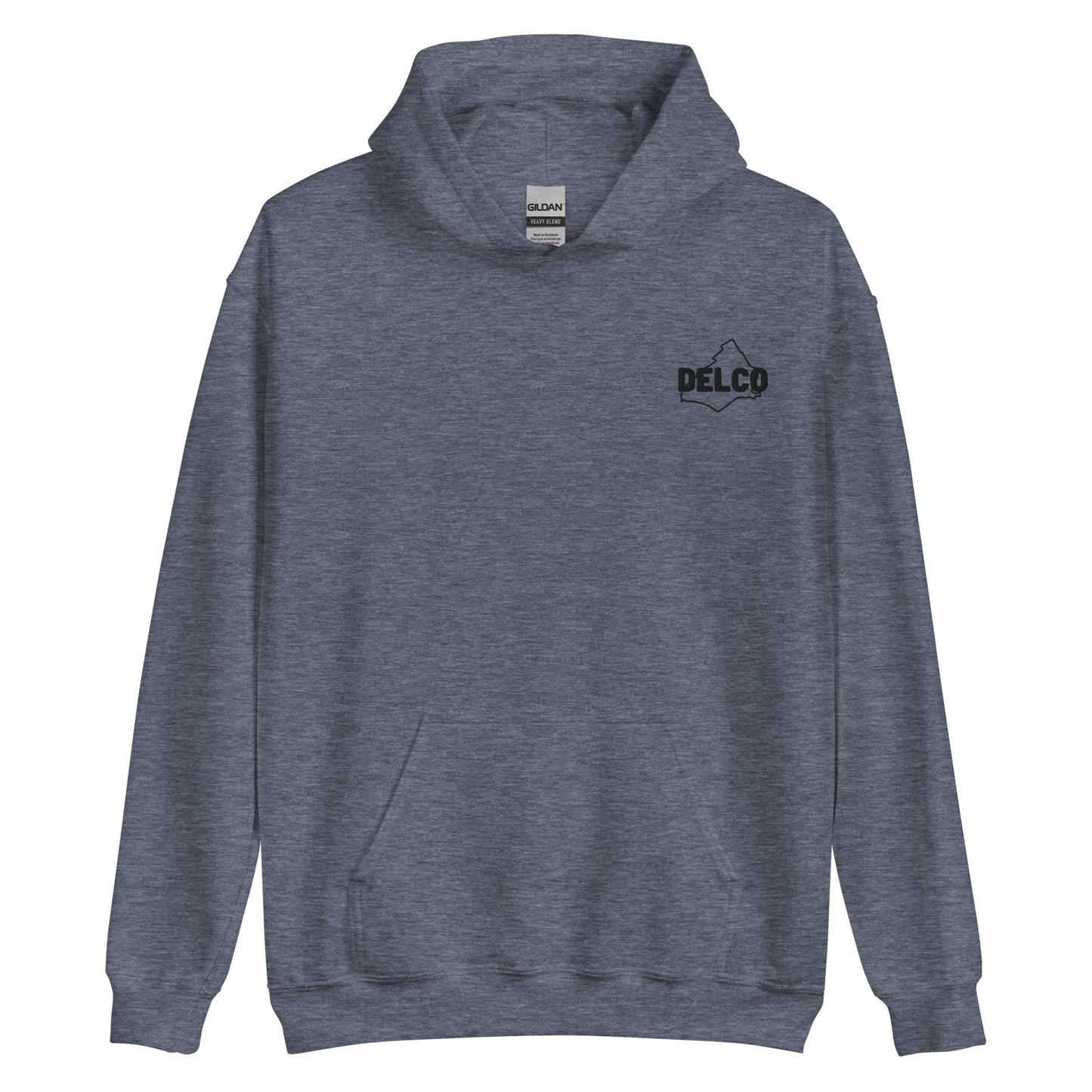 Embroidered Delco Hoodie
