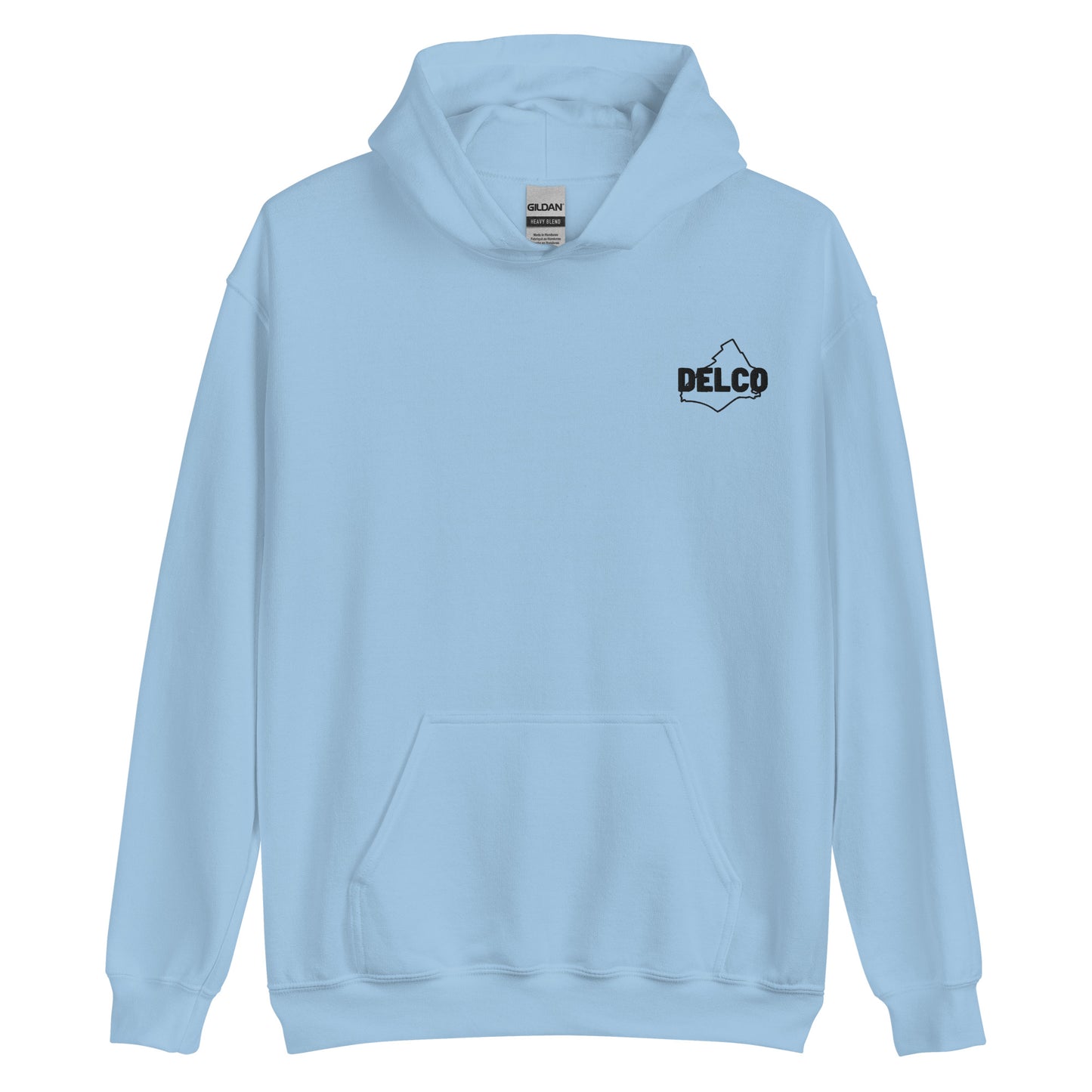 Embroidered Delco Hoodie
