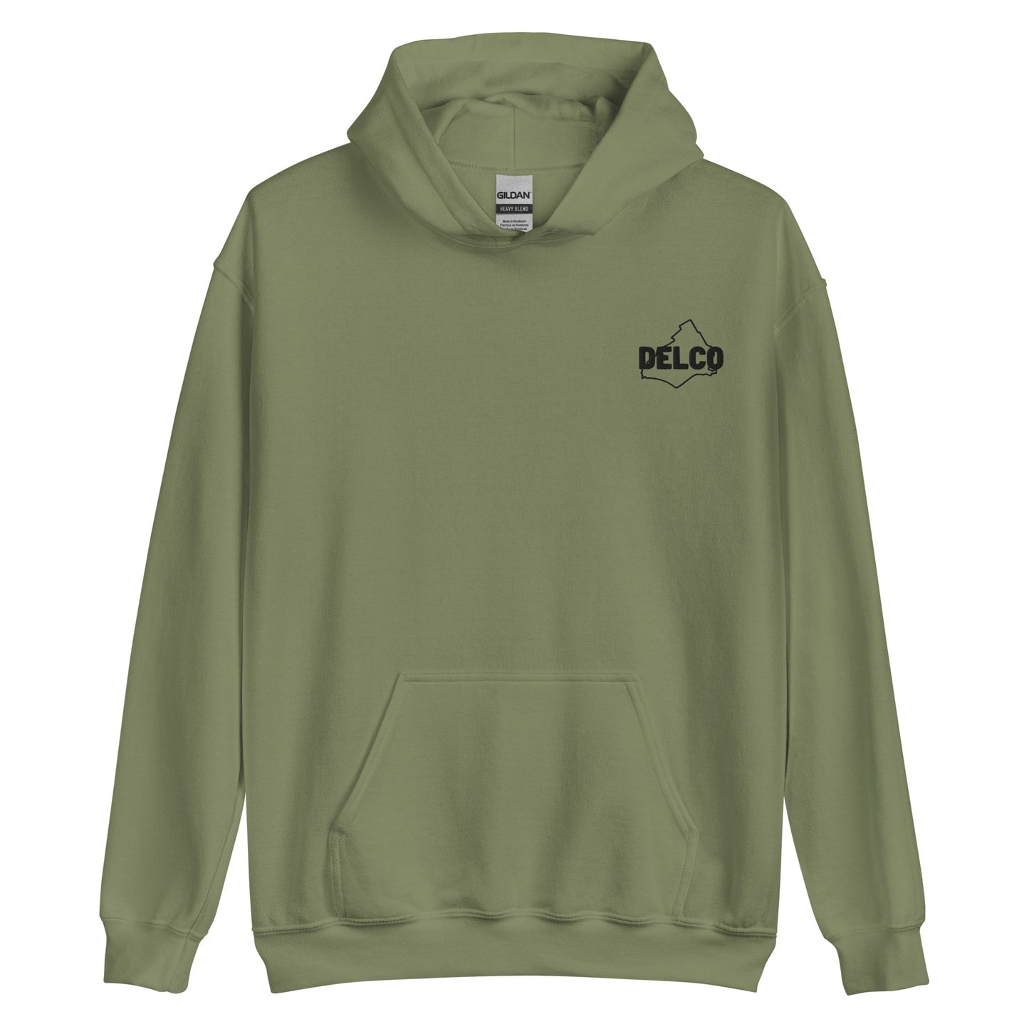 Embroidered Delco Hoodie