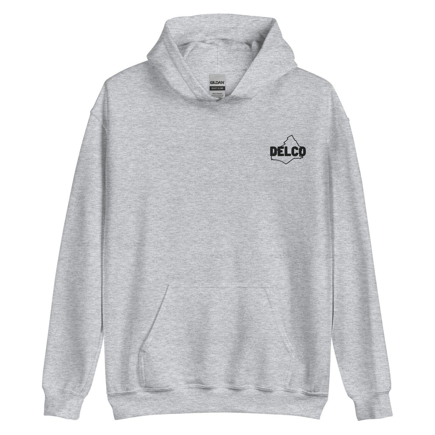 Embroidered Delco Hoodie