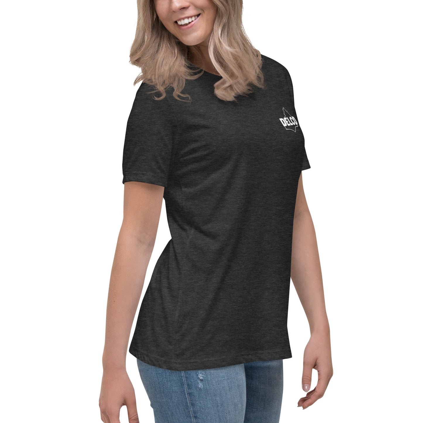 Women's Relaxed Delco Brand T-shirt