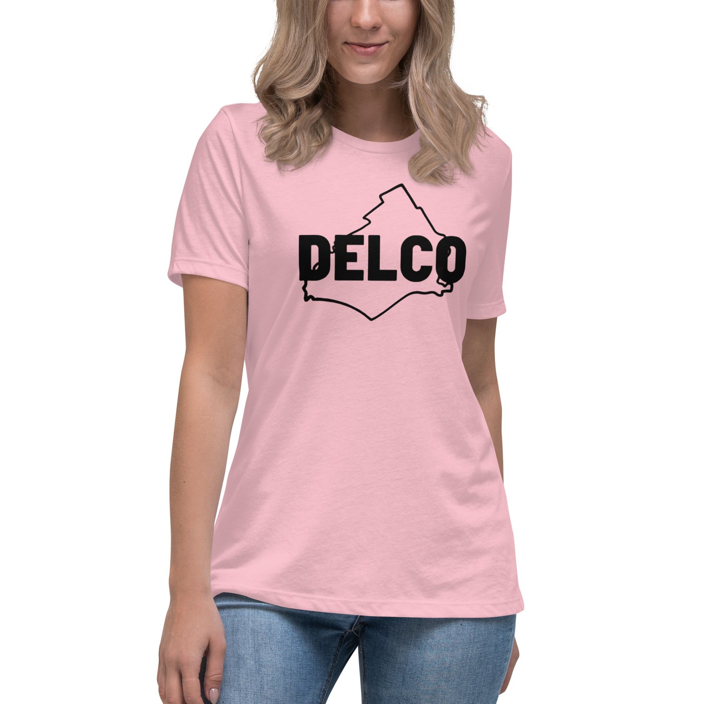 Women's Relaxed Delco Brand T-Shirt