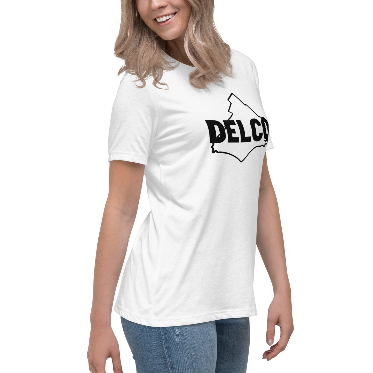 Women's Relaxed Delco Brand T-Shirt DELCO BRAND