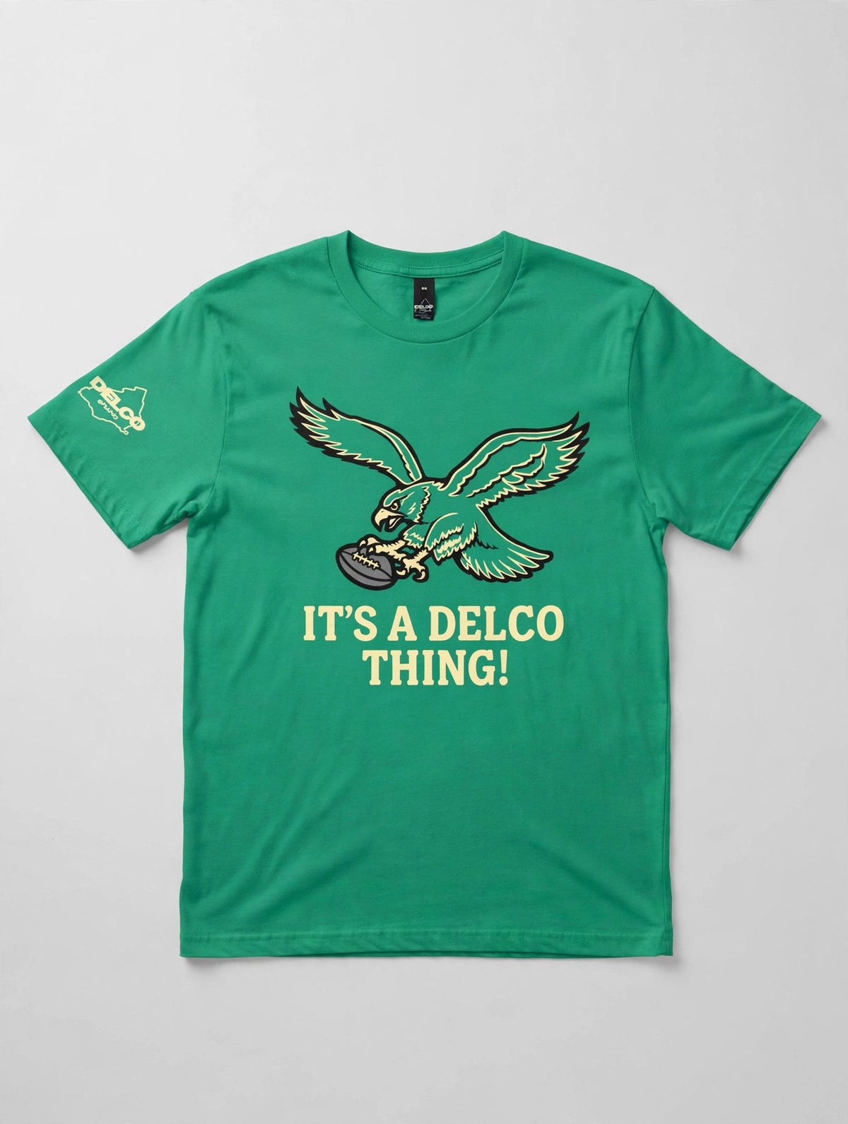 It's a Delco Thing! Kelly Green Tee DELCO BRAND