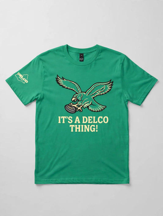 It's a Delco Thing! Kelly Green Tee DELCO BRAND