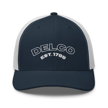 Delco Est. Trucker Cap