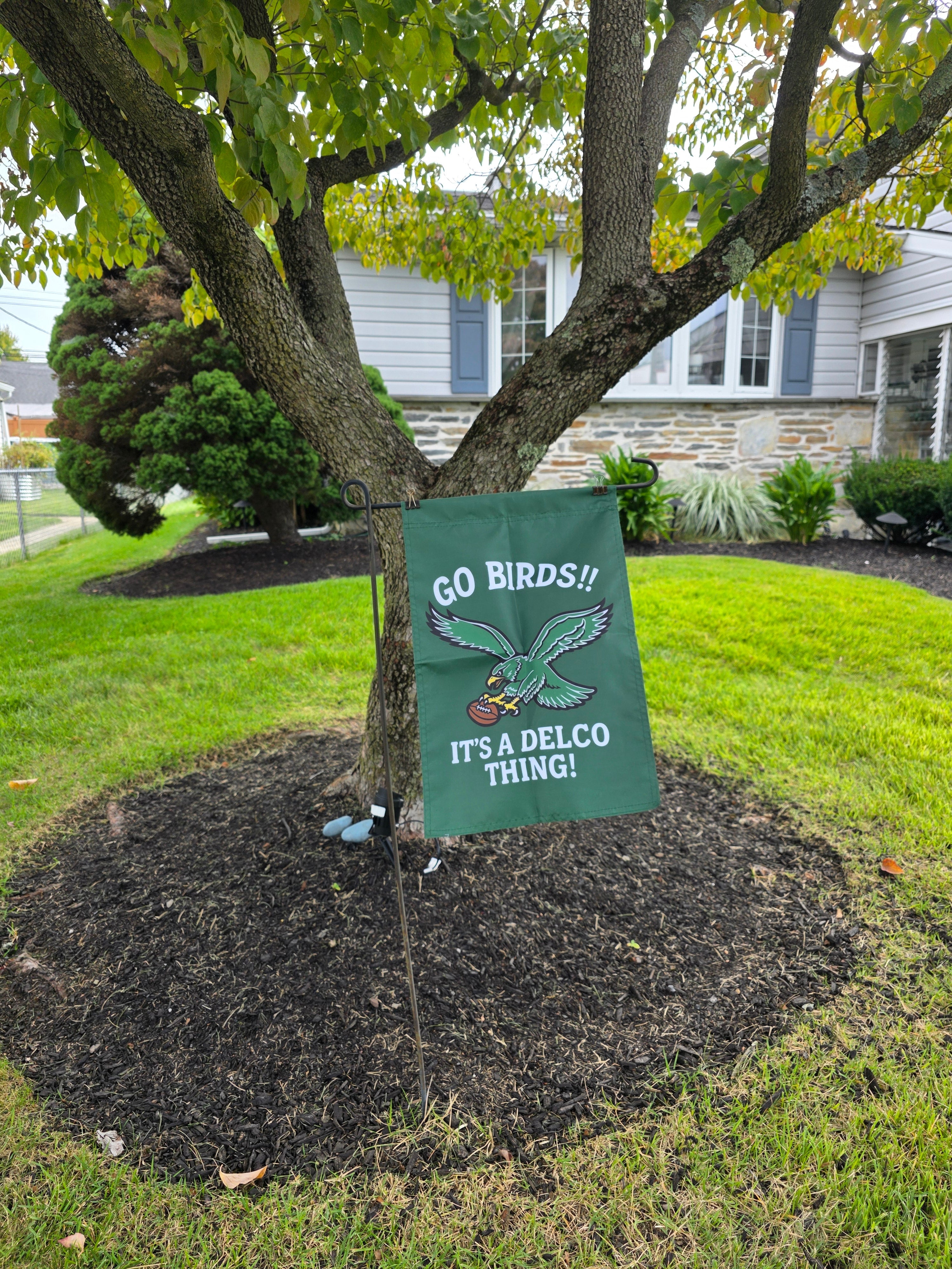 GO BIRDS!! 🦅 It’s a Delco Thing Garden Flag DELCO BRAND