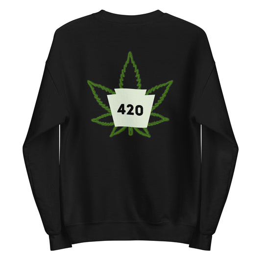 420 leaf Sweatshirt