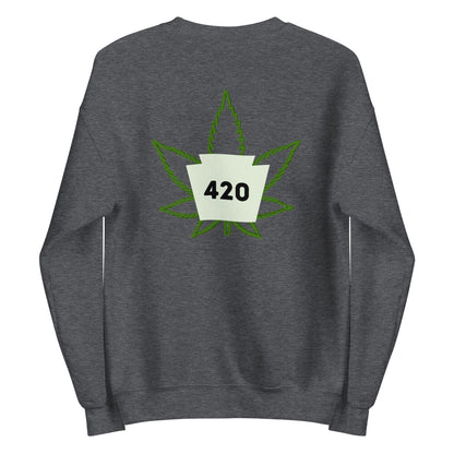 420 leaf Sweatshirt