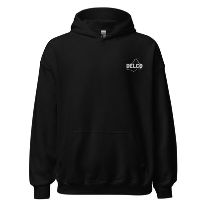 Delco Brand Embroidered Hoodie