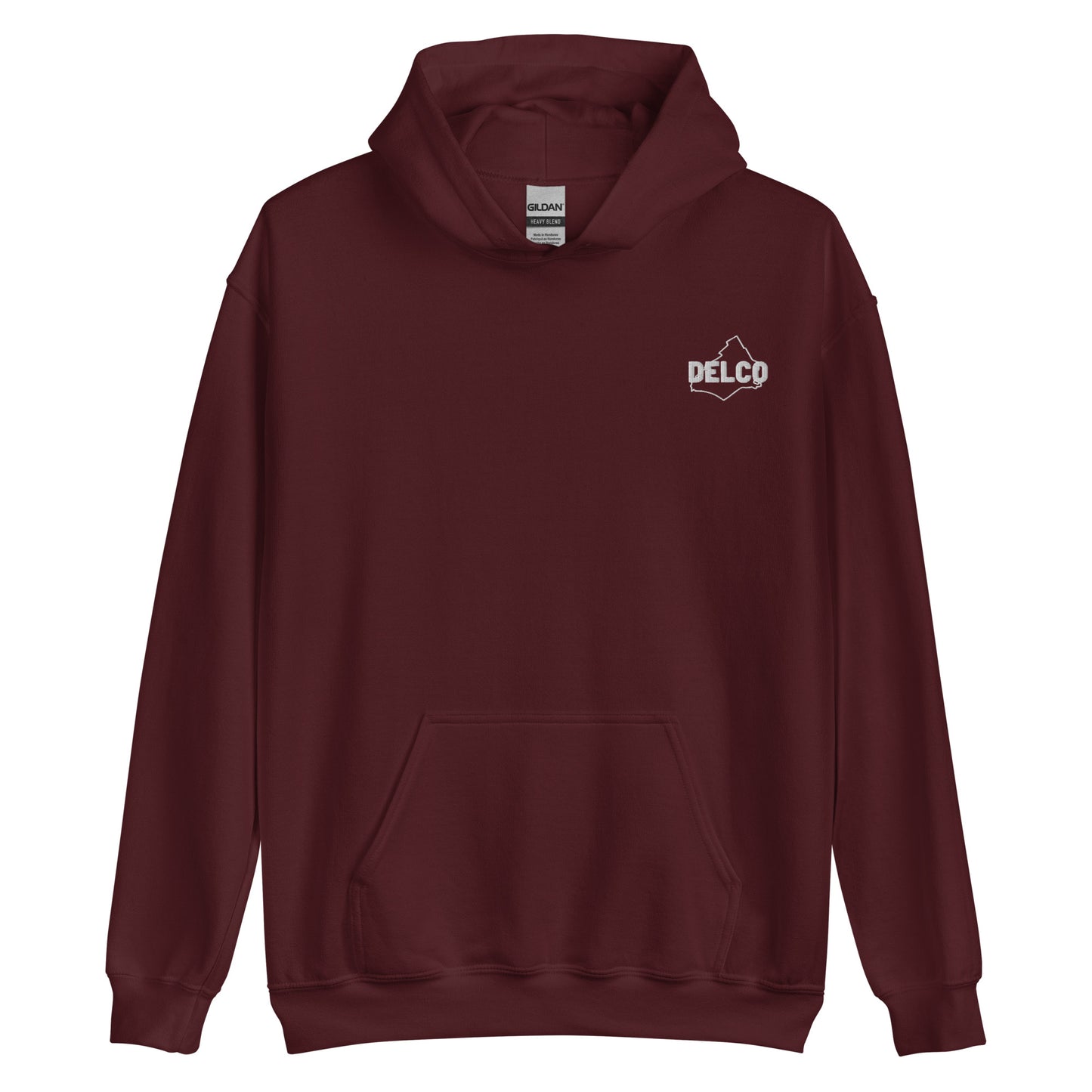 Unisex Embroidered Delco Hoodie