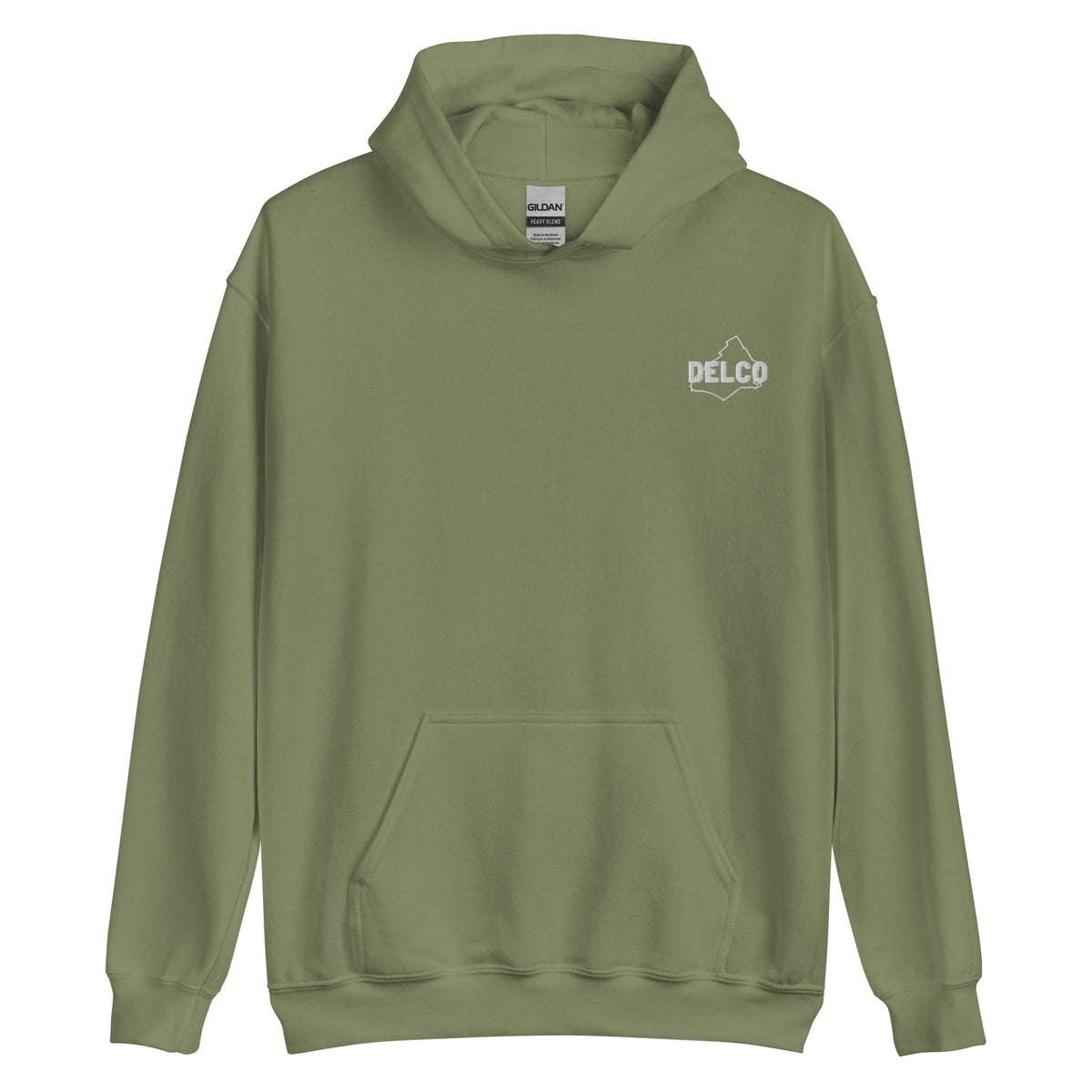 Unisex Embroidered Delco Hoodie DELCO BRAND