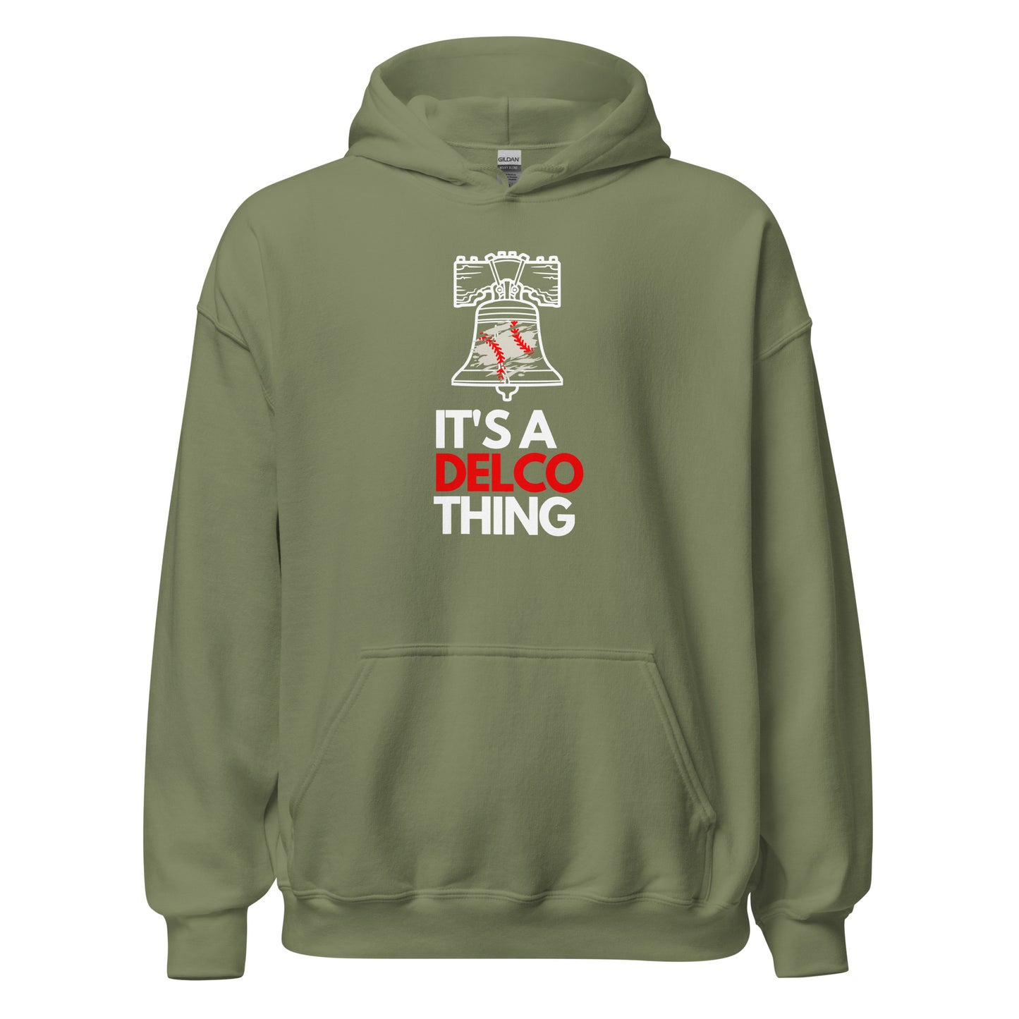 Phillies themed "Its a Delco Thing Hoodie