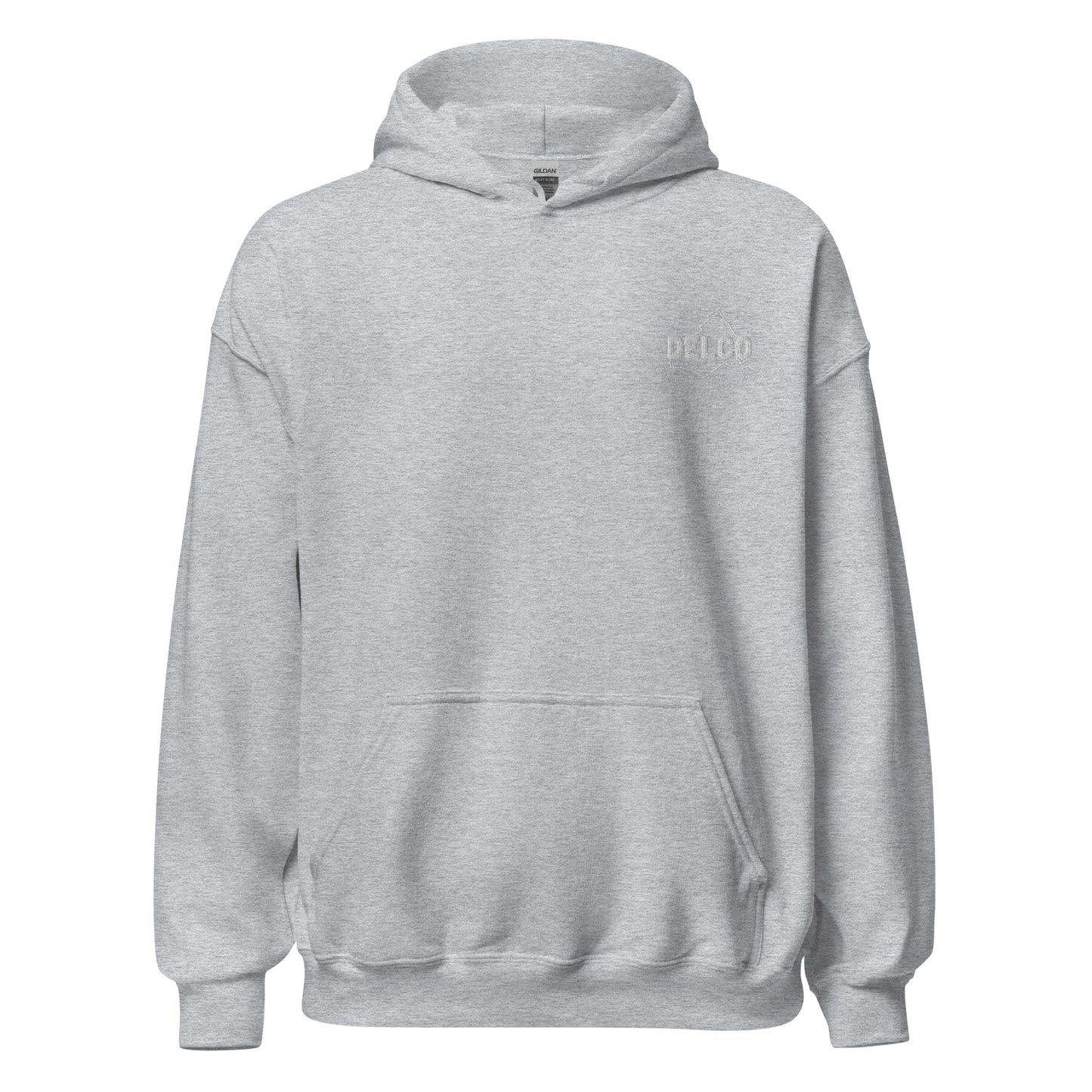 Men's Delco Brand Embroidered Hoodie