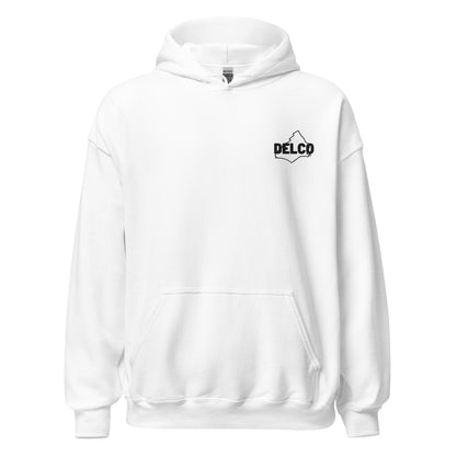 Mens Delco Brand Embroidered Hoodie