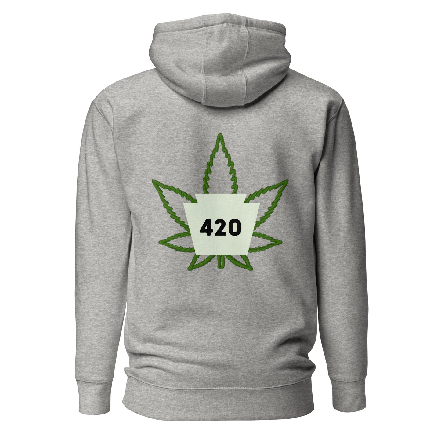 420 Delco Hoodie w/ leaf