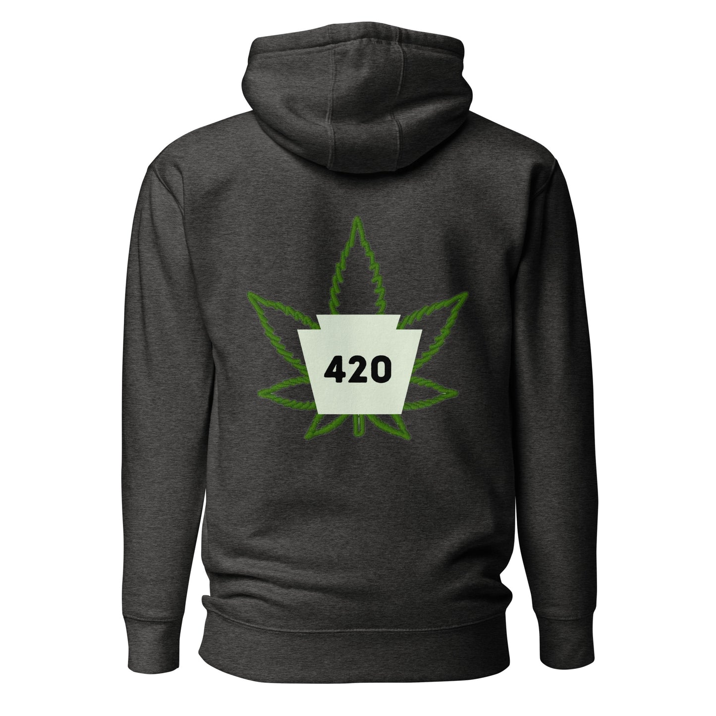 420 Delco Hoodie w/ leaf