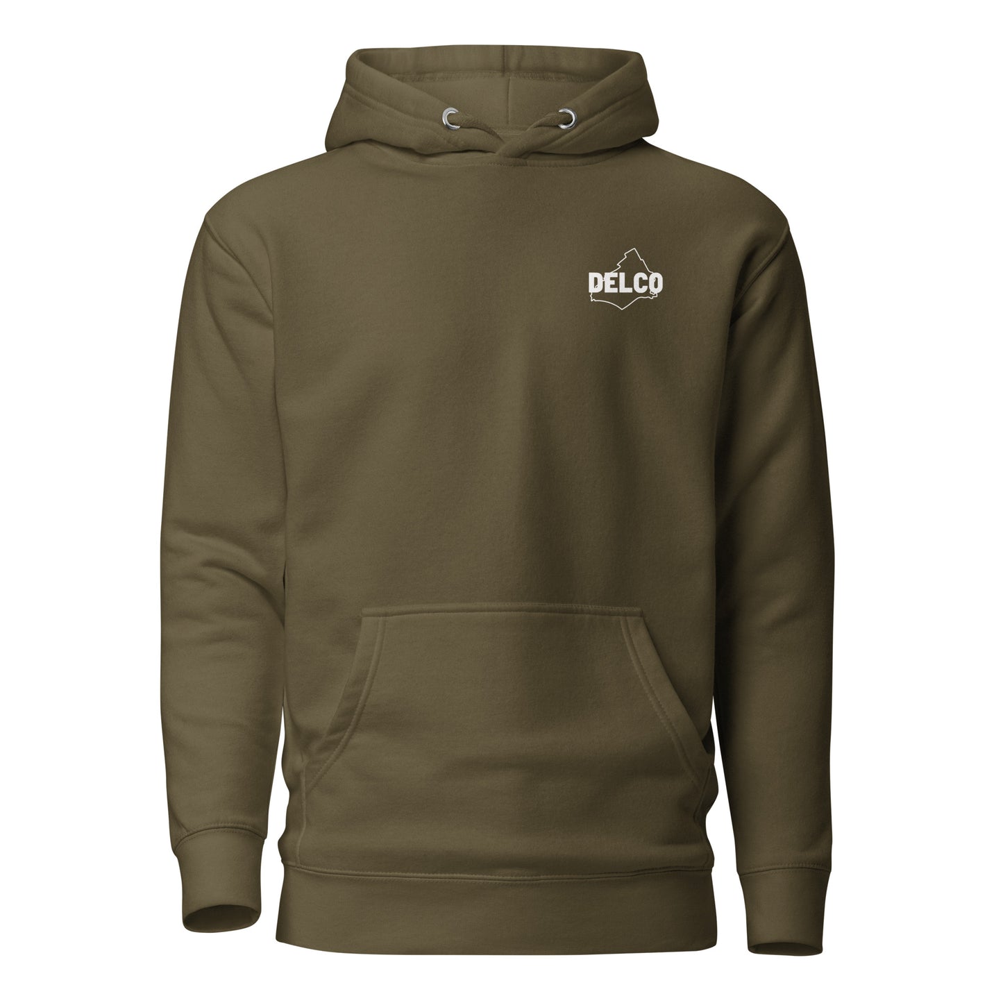 420 Delco Hoodie w/ leaf