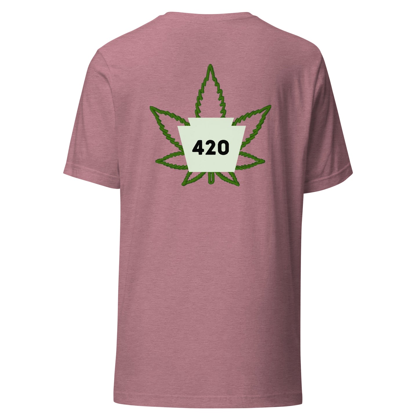 420 w/leaf  tee