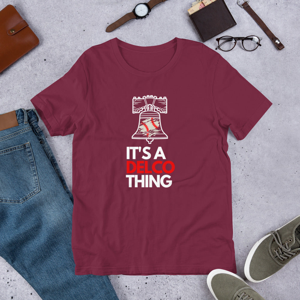 Phillies themed "Its a Delco thing T-shirt