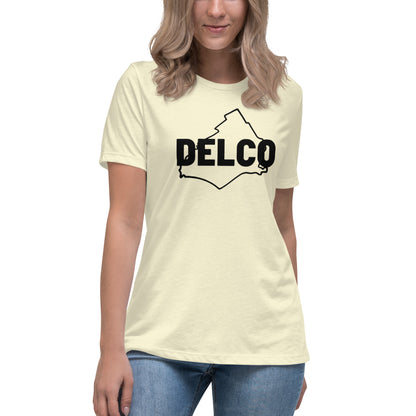 Women's Relaxed Delco Brand T-Shirt