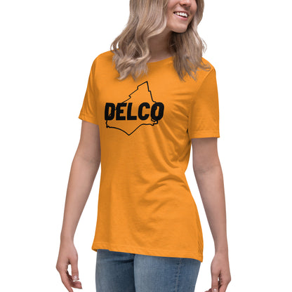 Women's Relaxed Delco Brand T-Shirt