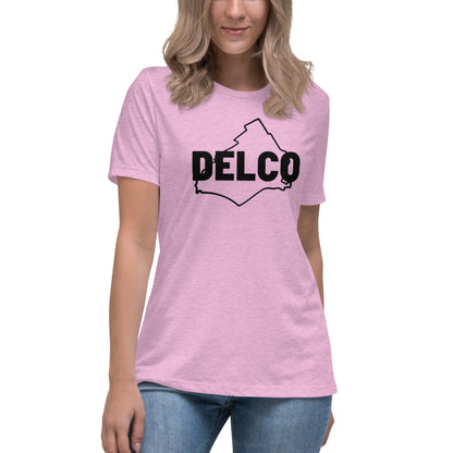 Women's Relaxed Delco Brand T-Shirt