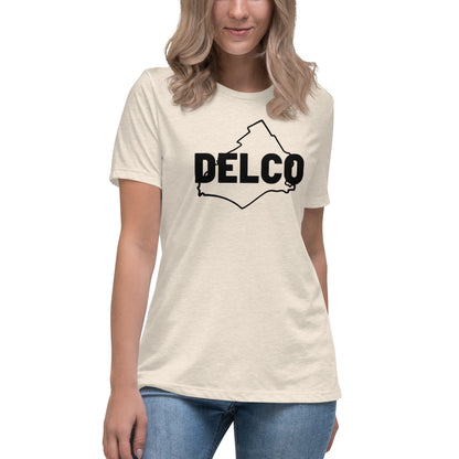 Women's Relaxed Delco Brand T-Shirt