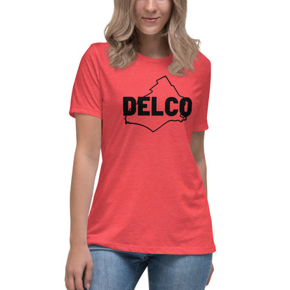 Women's Relaxed Delco Brand T-Shirt