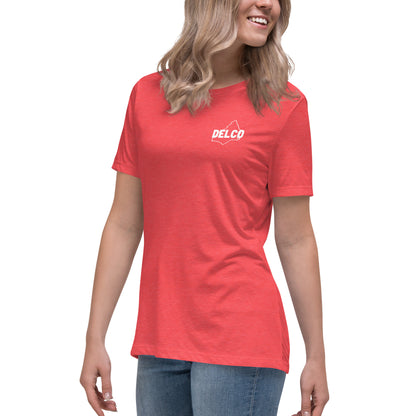 Women's Relaxed Delco Brand T-shirt