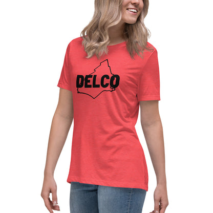 Women's Relaxed Delco Brand T-Shirt