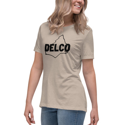 Women's Relaxed Delco Brand T-Shirt