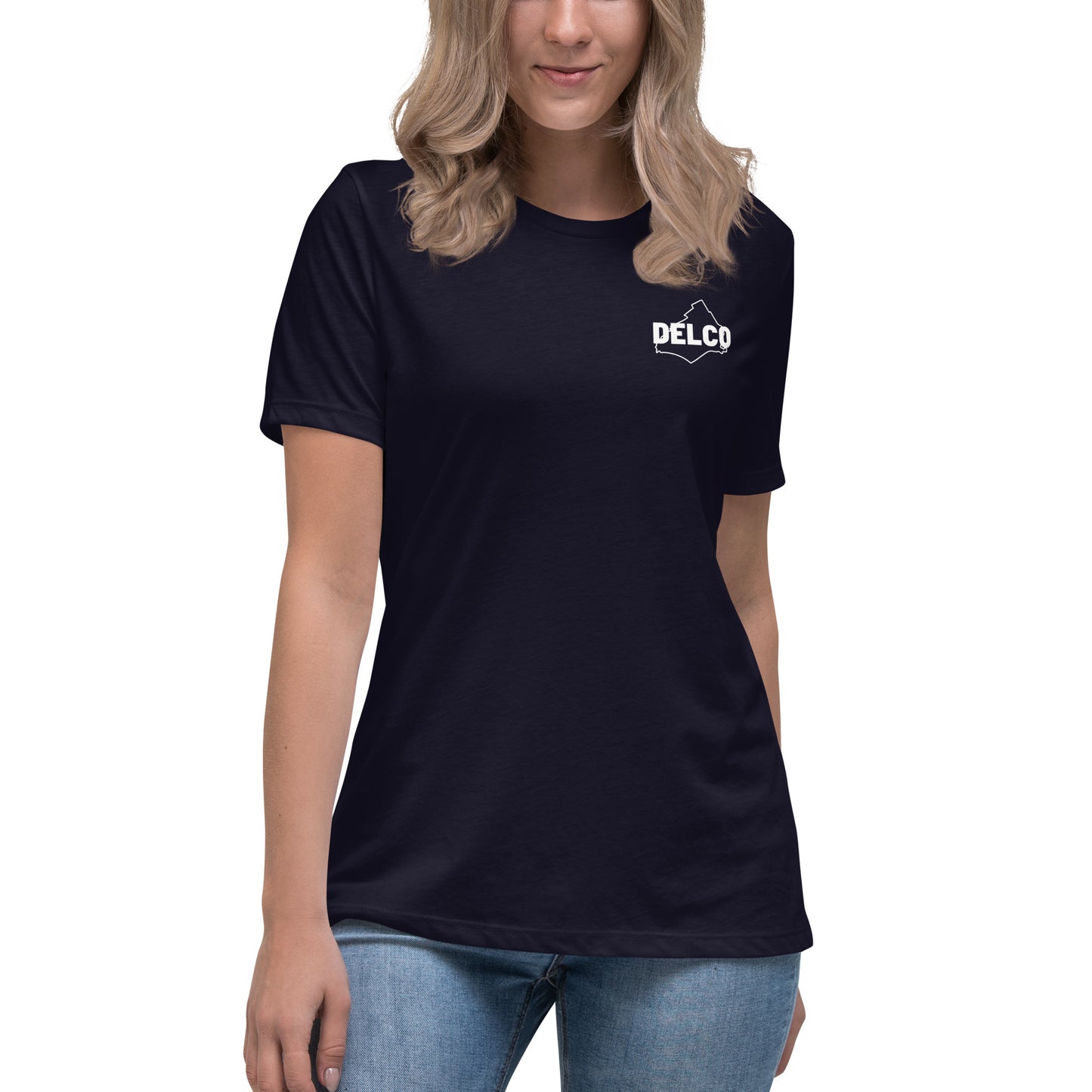 Women's Relaxed Delco Brand T-shirt