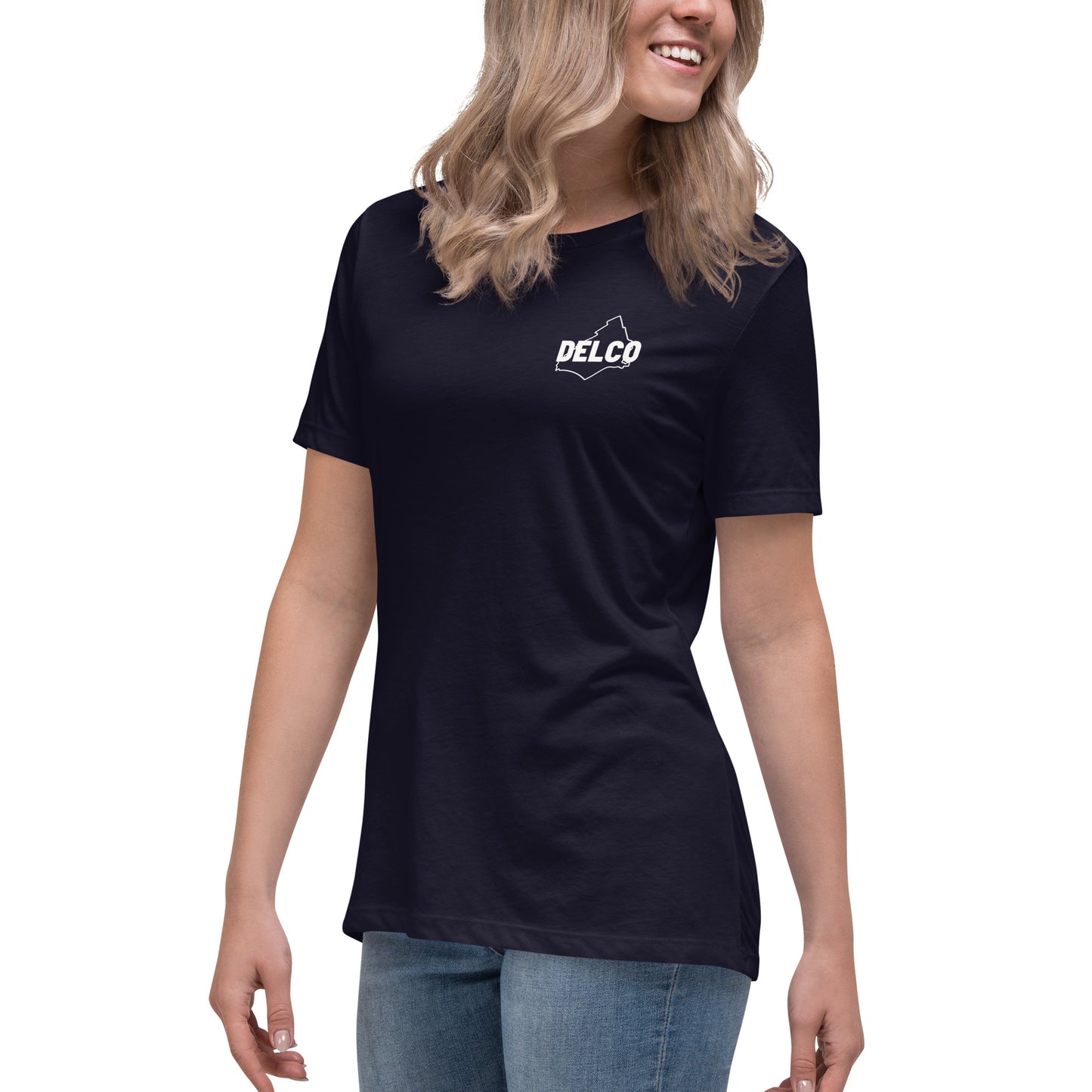 Women's Relaxed Delco Brand T-shirt