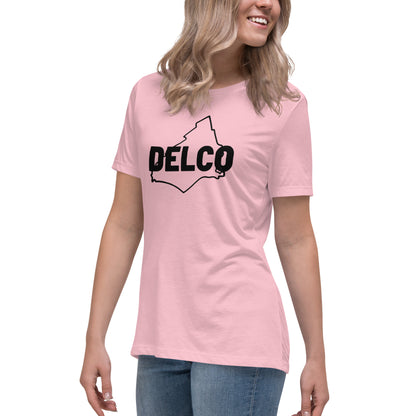 Women's Relaxed Delco Brand T-Shirt