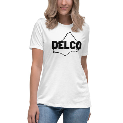 Women's Relaxed Delco Brand T-Shirt